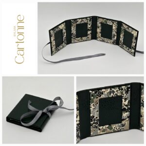 Porte photos d’identité 4 vues Feuillage