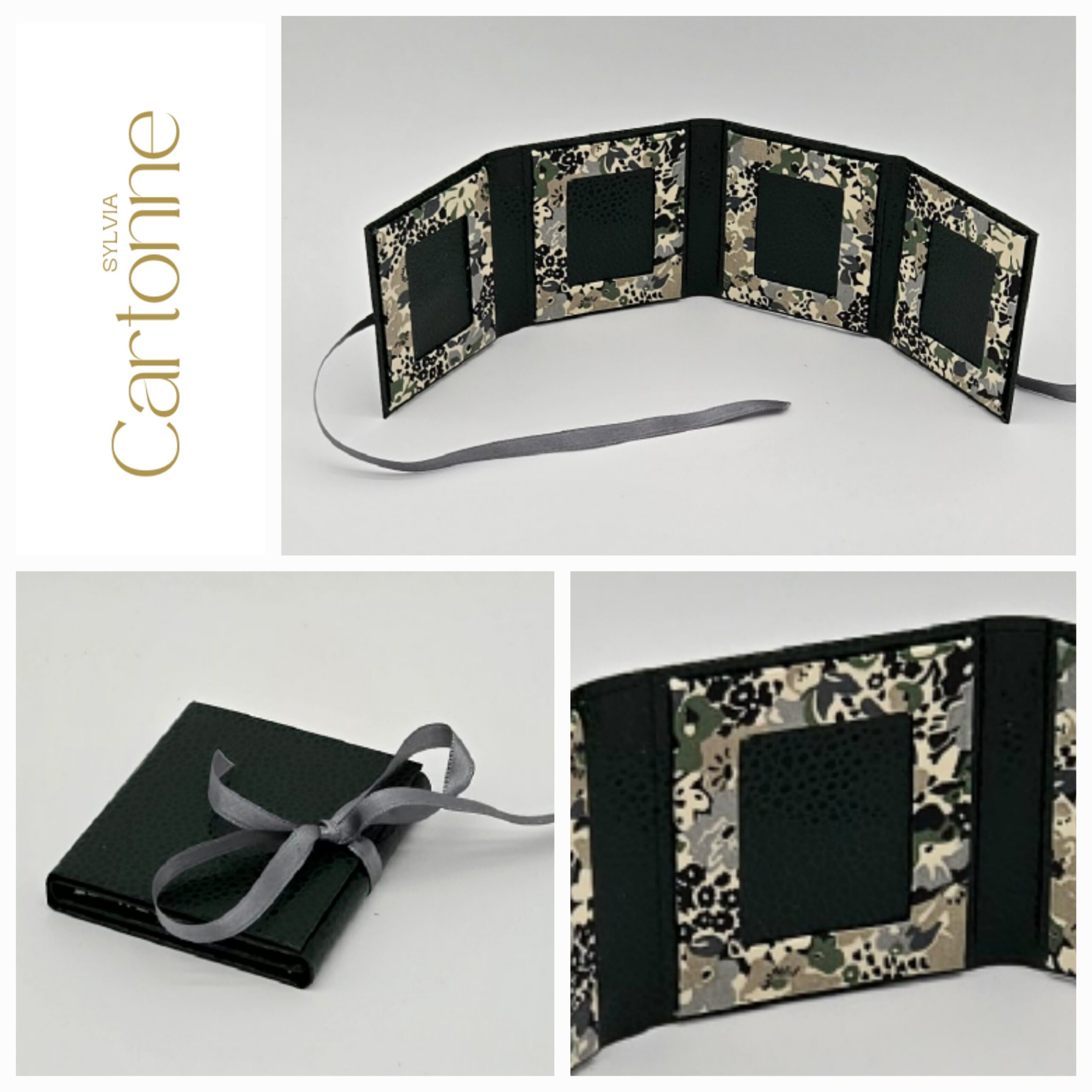 Porte photos d’identité 4 vues Feuillage