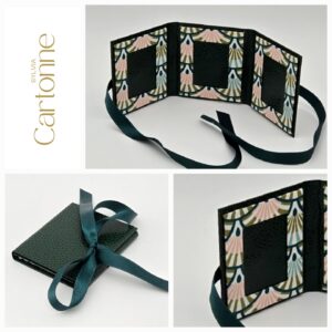 Porte photos d’identité 3 vues Eventails