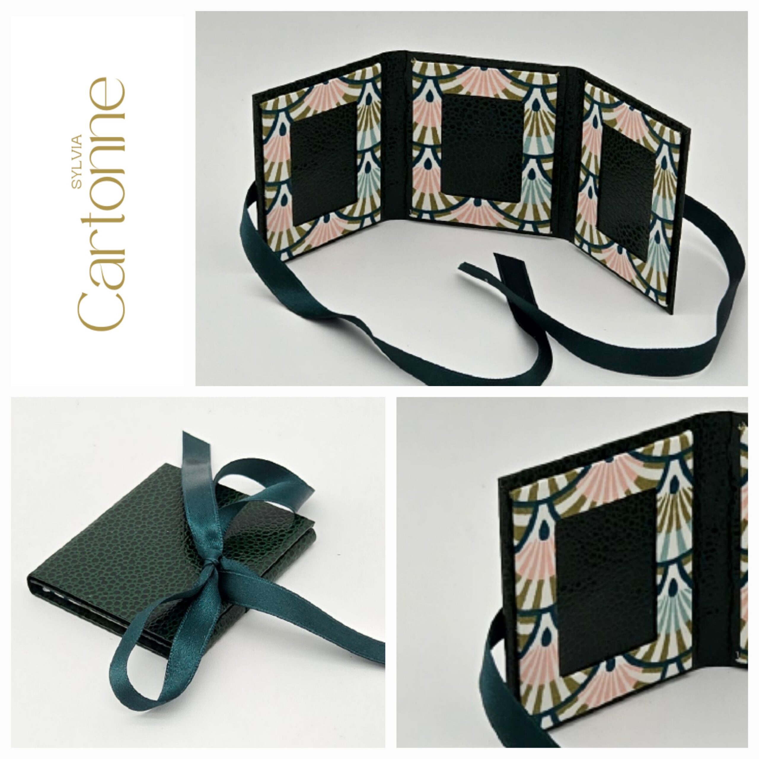 Porte photos d’identité 3 vues Eventails