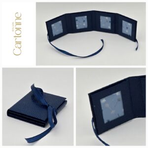 Porte photos d’identité 4 vues Marine