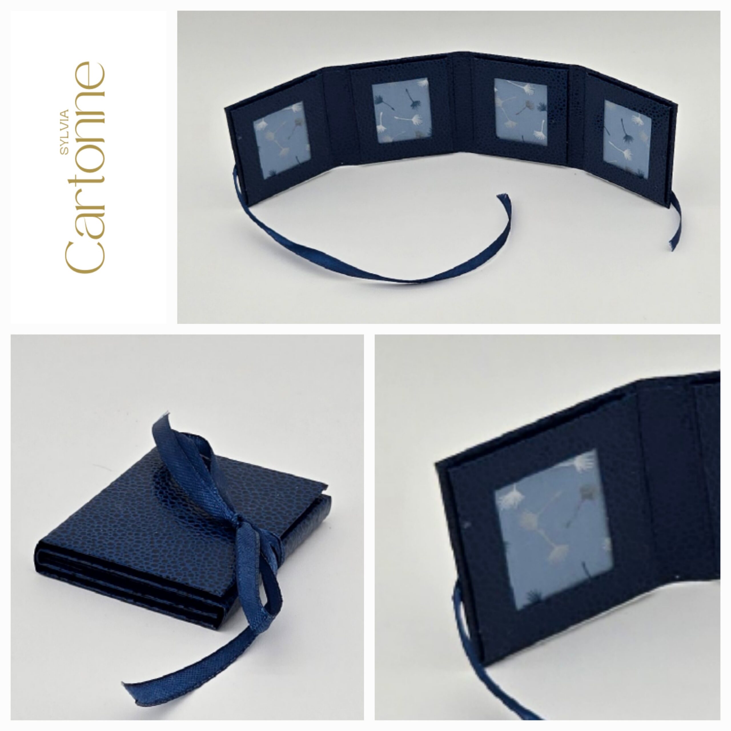 Porte photos d’identité 4 vues Marine