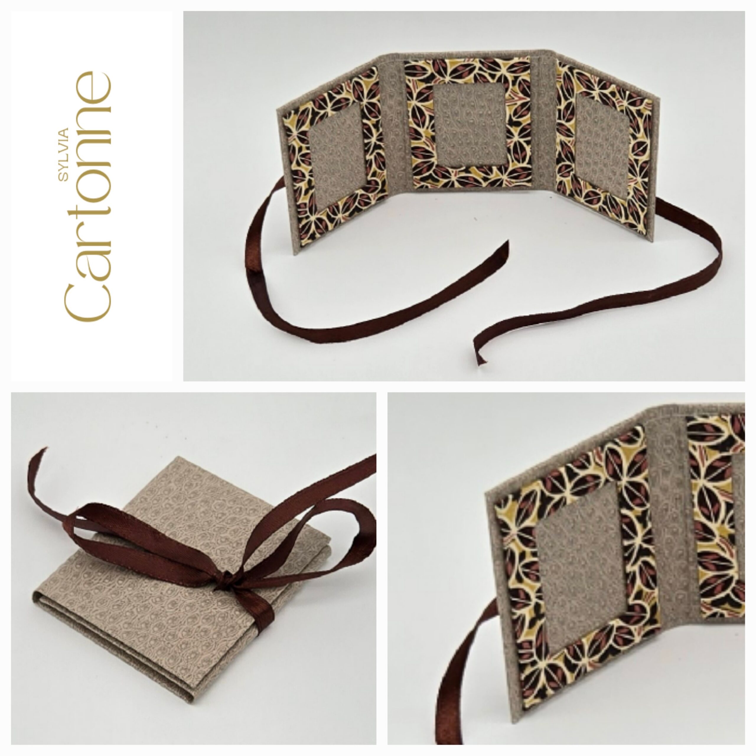 Porte photos d’identité 3 vues Plumettes