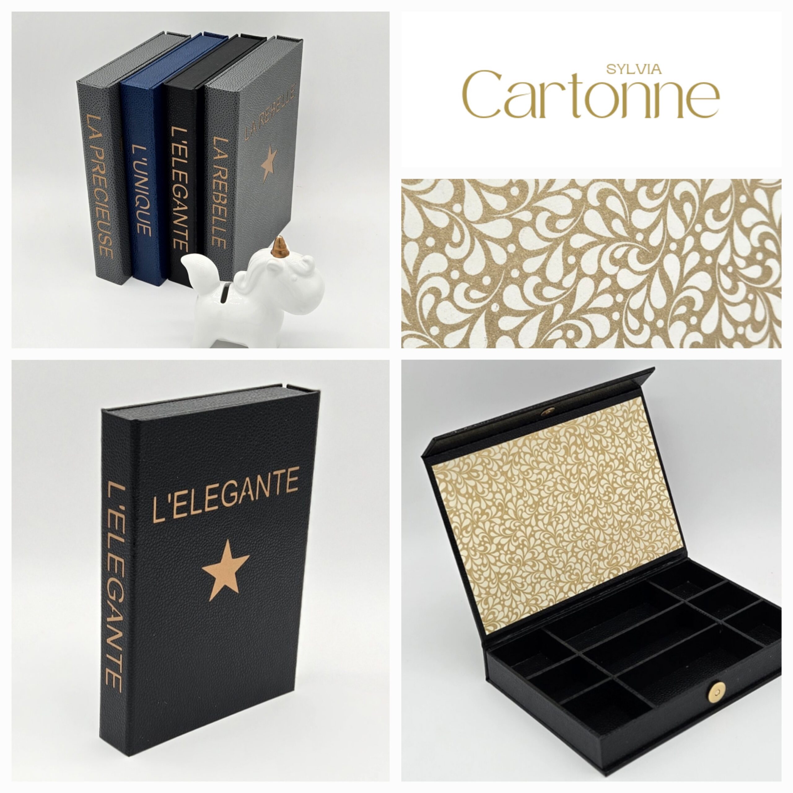 Livre à bijoux L'élégante