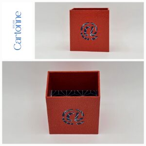 Pause portables 2 casiers Orange