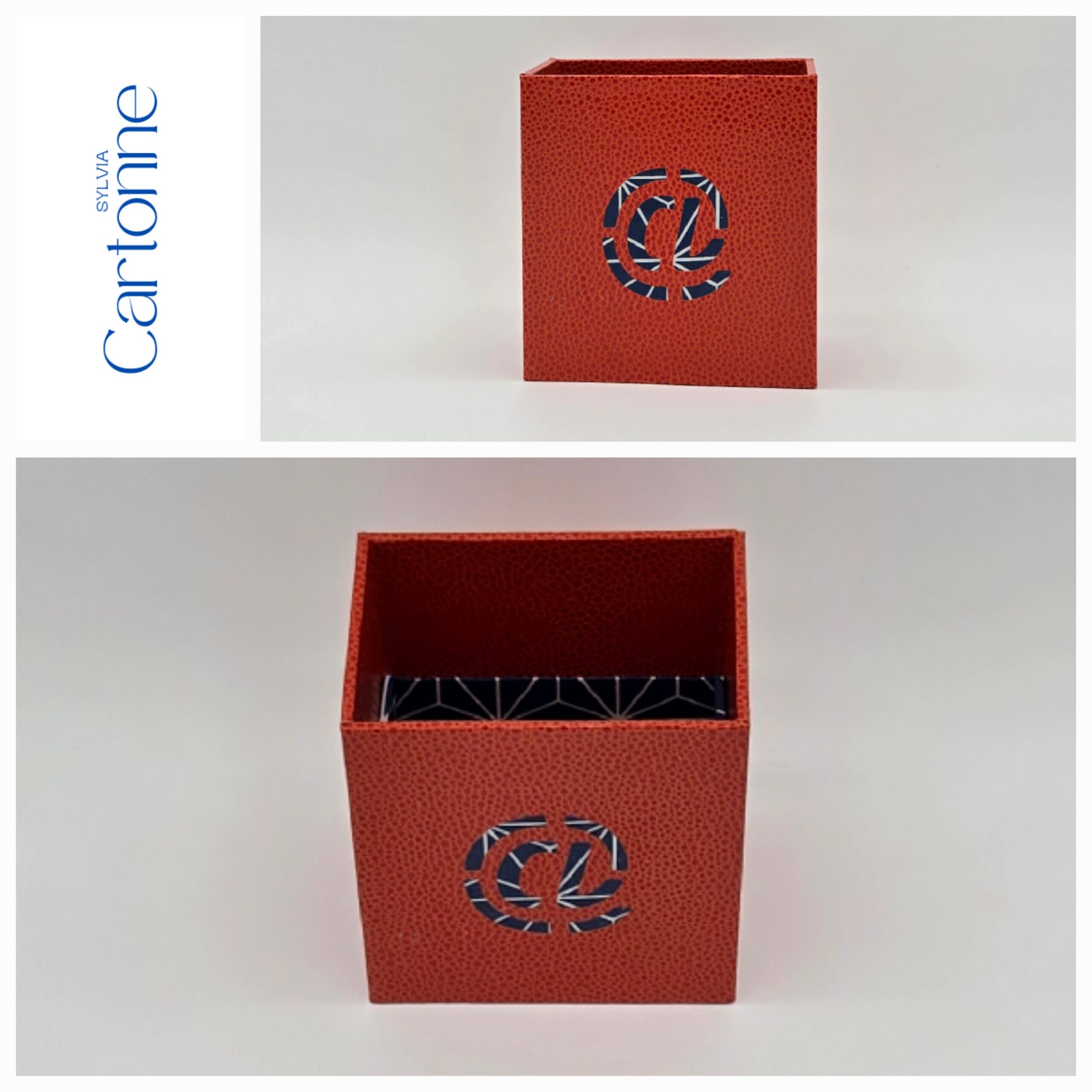 Pause portables 2 casiers Orange