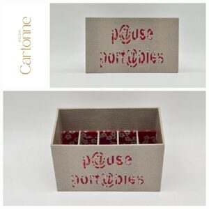 Pause portables 5 casiers Beige