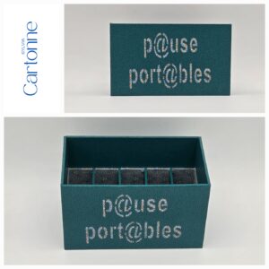 Pause portables 5 casiers Paon