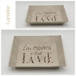 Vide poches Copines Beige