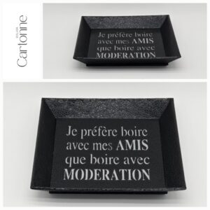 Vide poches Modération Anthracite