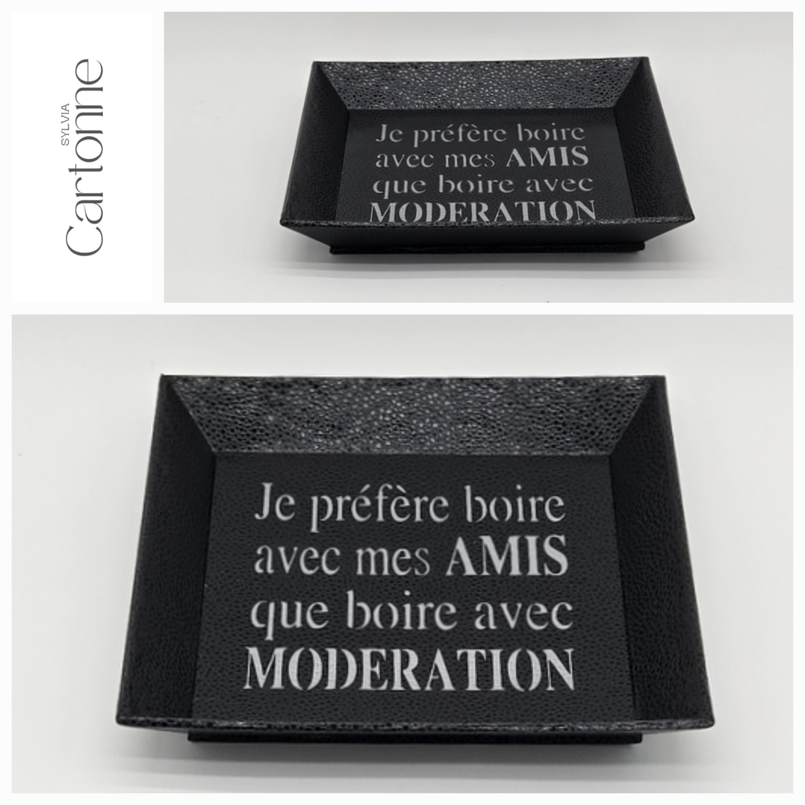 Vide poches Modération Anthracite