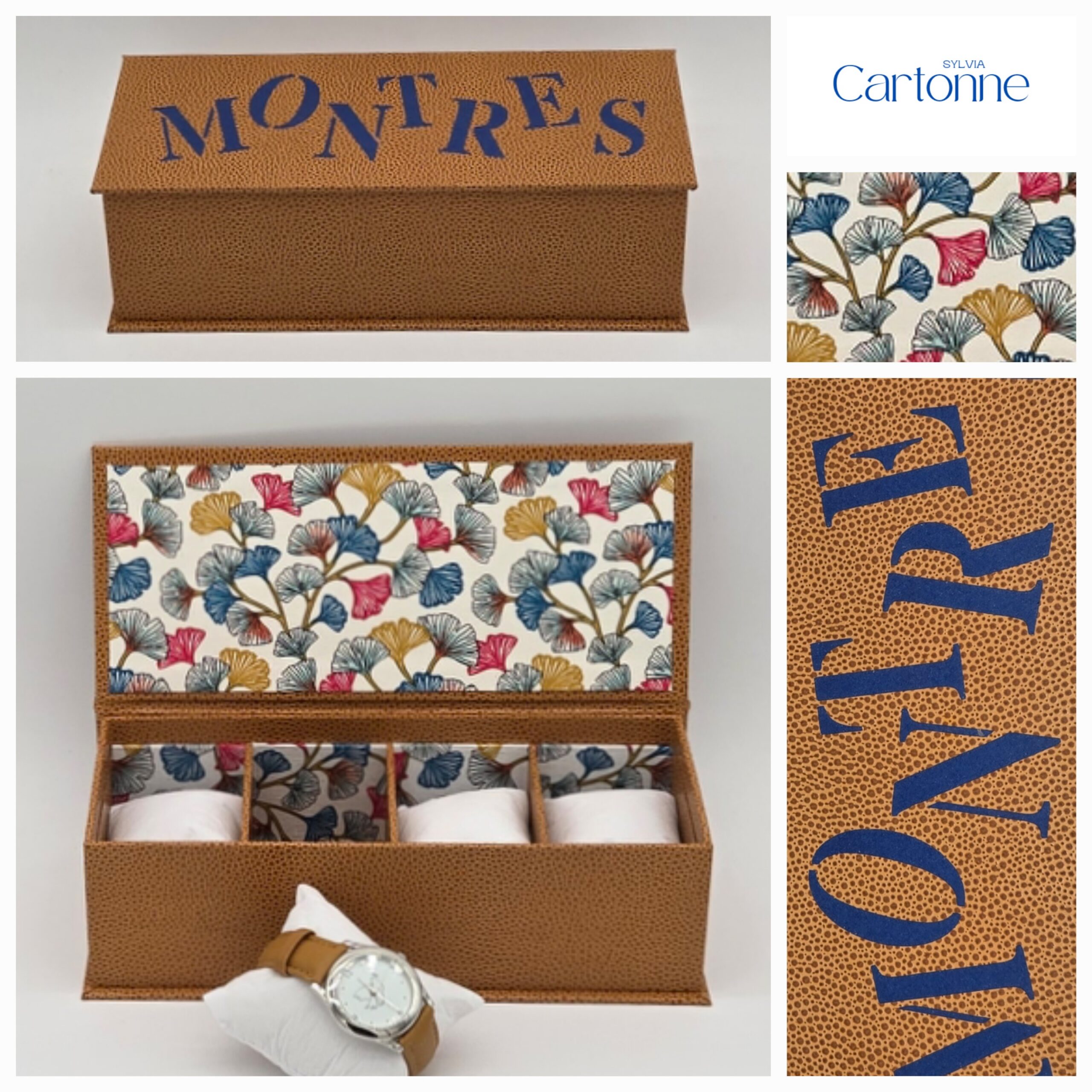 Coffret 4 montres Camel