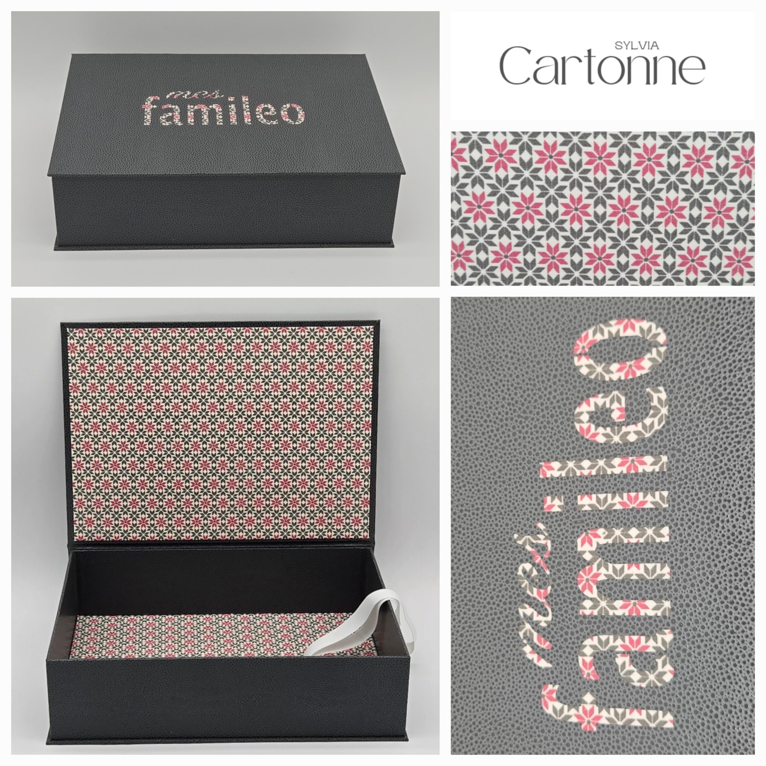 Coffret pour gazettes Ciment