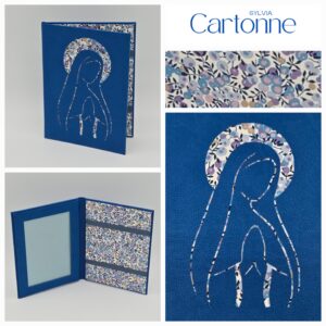 Oratoire diptyque Vierge couronnée Royal