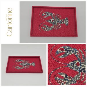Mini plateau Homard Corail et Liberty