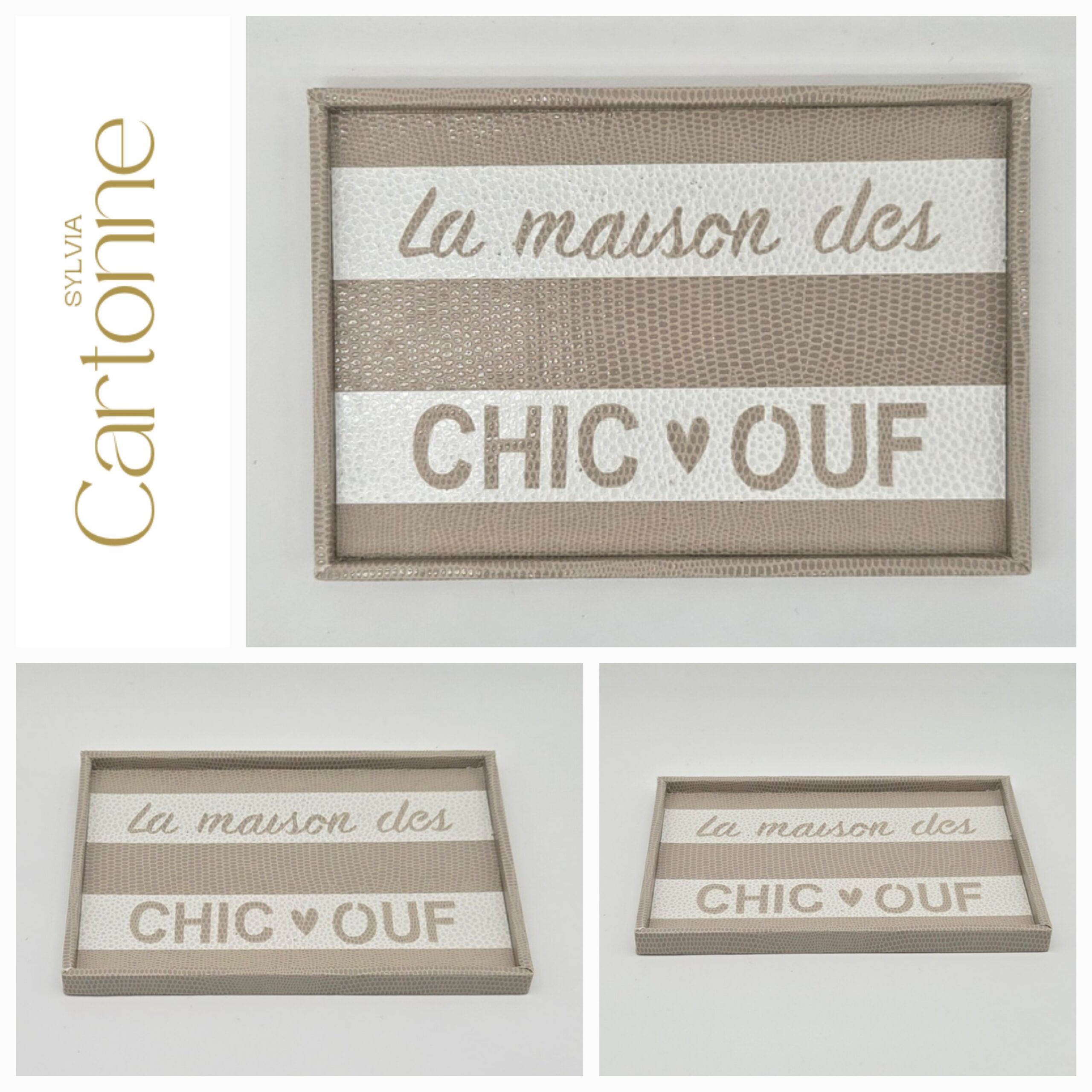 Mini plateau Chic Ouf Rayures