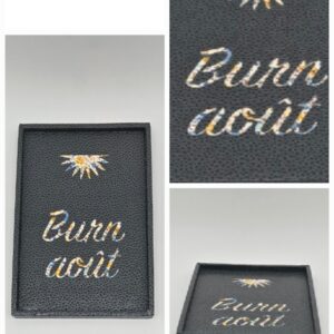 Mini plateau Burn Août Gris