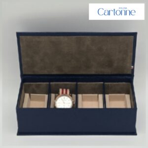 Coffret 4 montres Marine