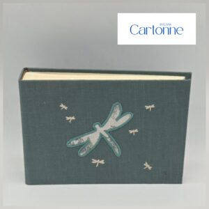 Mini album brodé Libellule